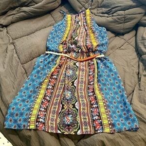 BY & By summer floral sundress medium